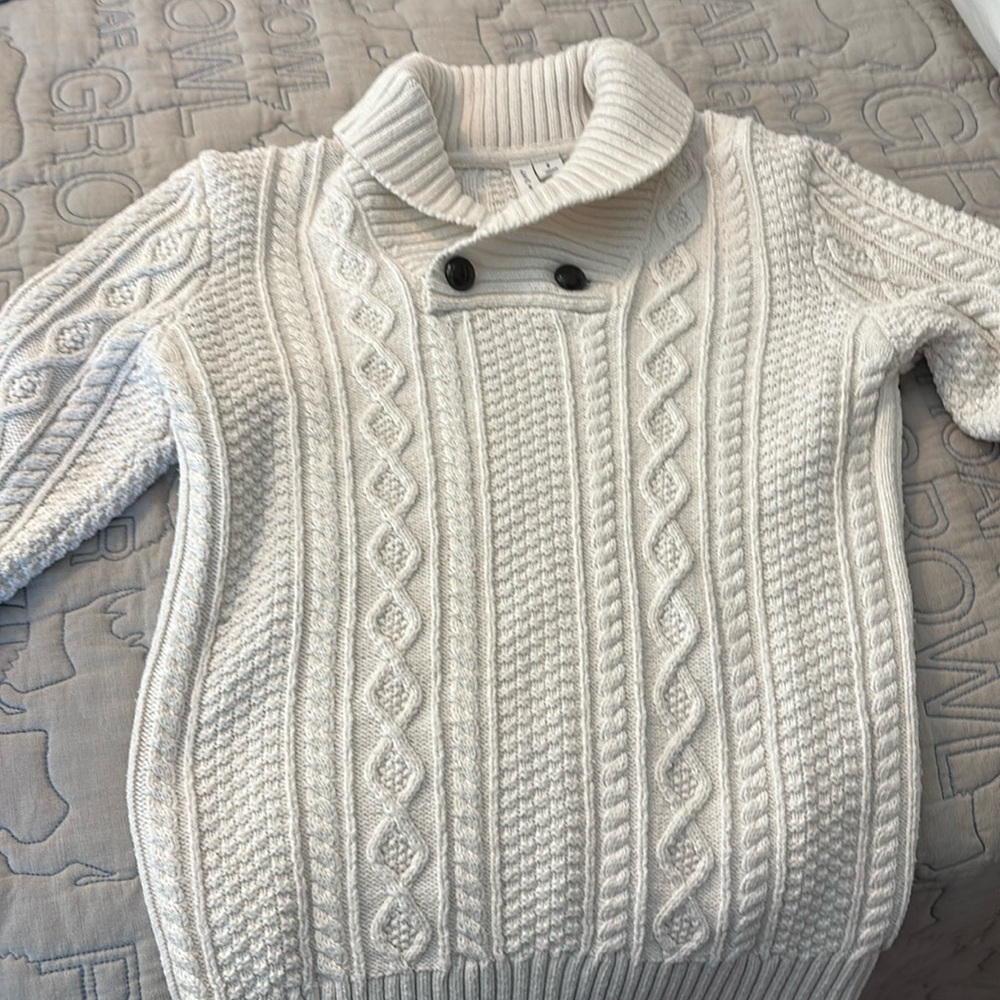 Janie and Jack shawl collar sweater